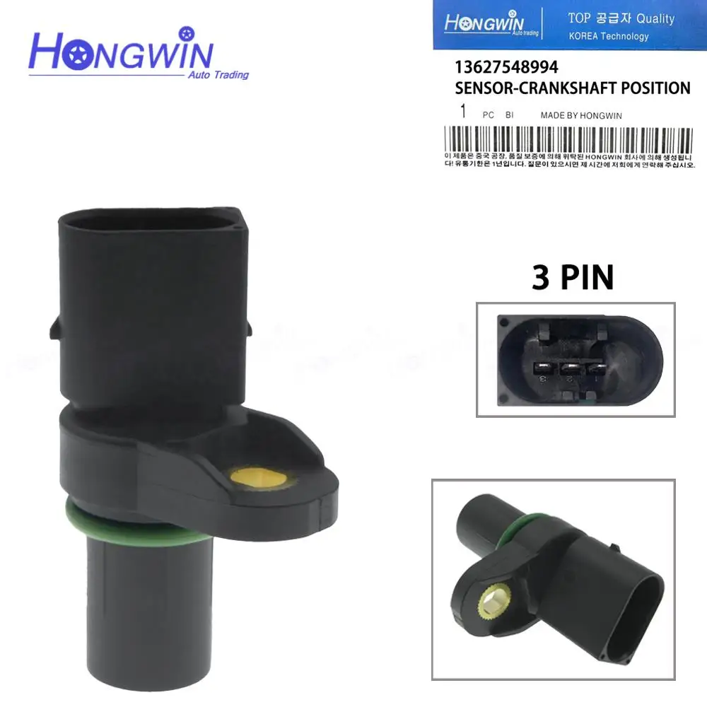 New Engine Crankshaft Position Sensor Fits B-MW E46 E90 E81 E83 X3 116i 118i 120i 316i 318i 320i 316Ci 318Ci 13627548994