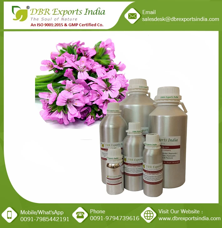 Manufacturer of Geranium Oil Bourbon at wholesale price Bulk supplier of Geranium Oil Bourbon
