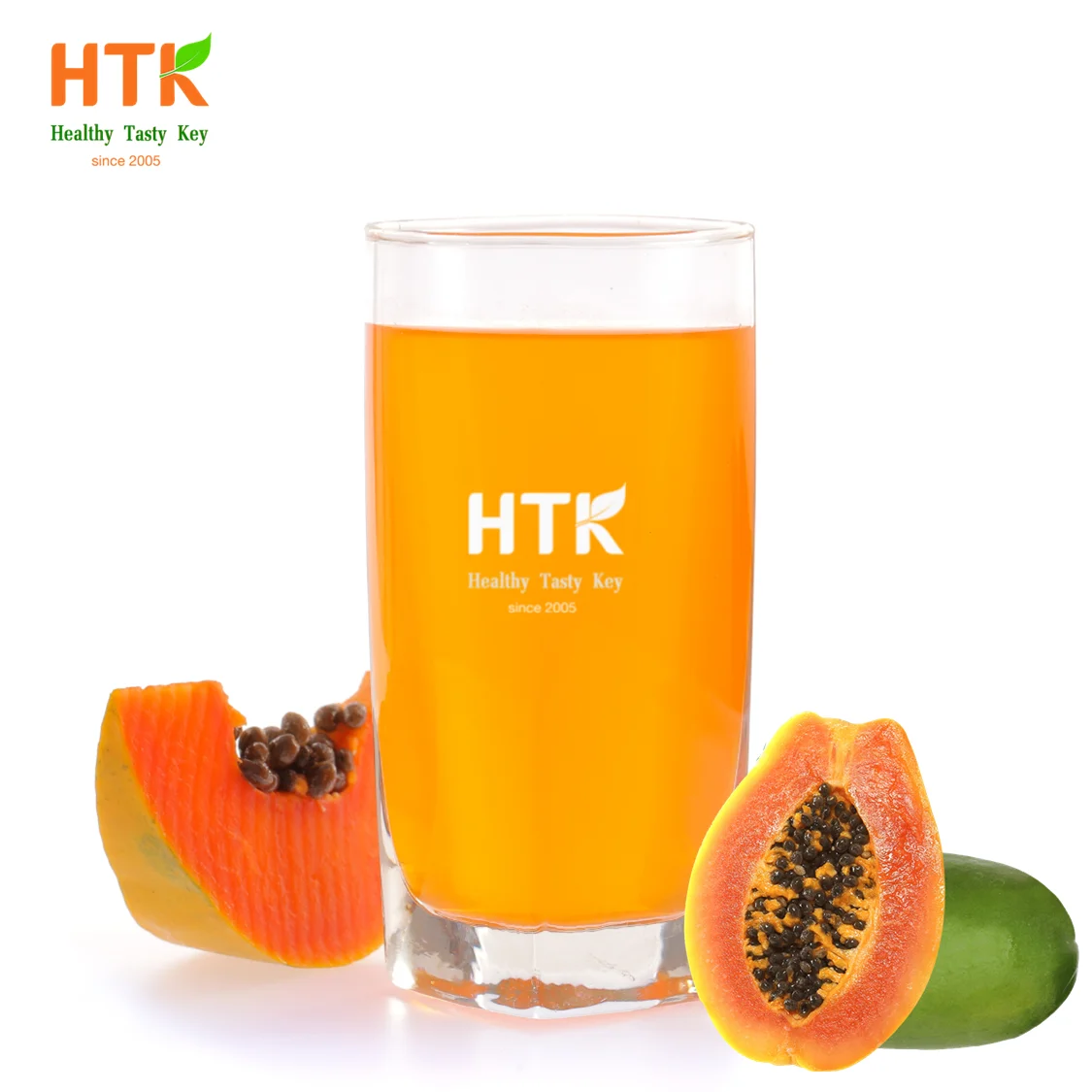 BEST SELLER FROZEN Yellow Red PAPAYA JUICE l CONCENTRATE Made In Vietnam Factory from HTK FOOD for Food & Beverage