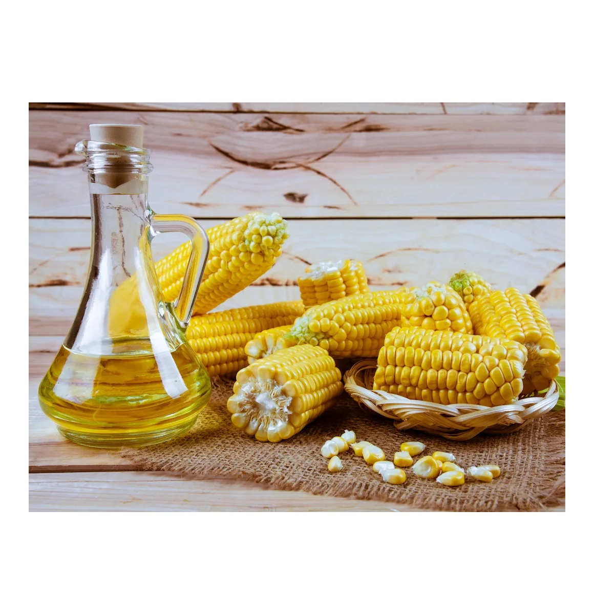 Высококачественное рафинированное кукурузное масло доступно для продажи по