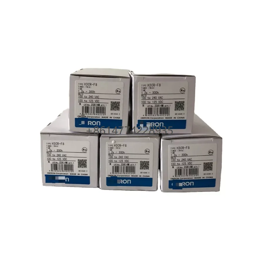 100% New original H3CR-F8 Solid-state Twin Timer with plug-in terminations 24-48AC/12-48DC