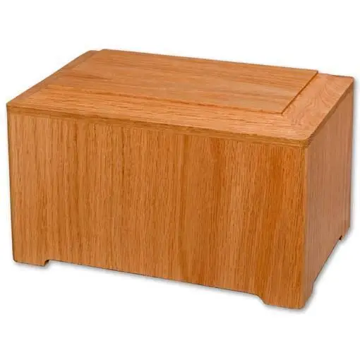 Wooden Casket Coffin Supplies Wooden Cremation Urn Funeral Supplies At Affordable Price 100% Natural Wood ashes Box Adult Urns