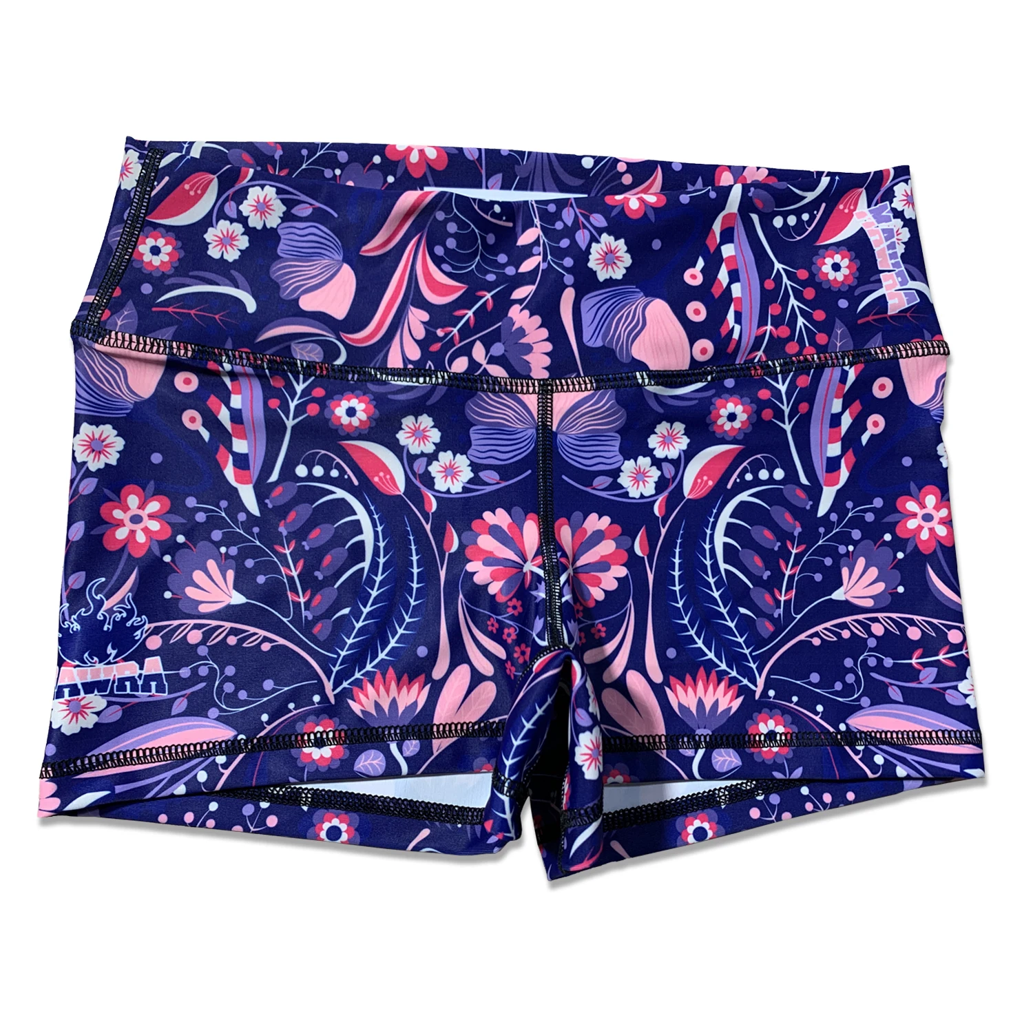 High Quality Custom Booty Shorts Sublimation Yoga Women Athletic Workout High Waist Gym Shorts Fashion Bum Breathable Shorts