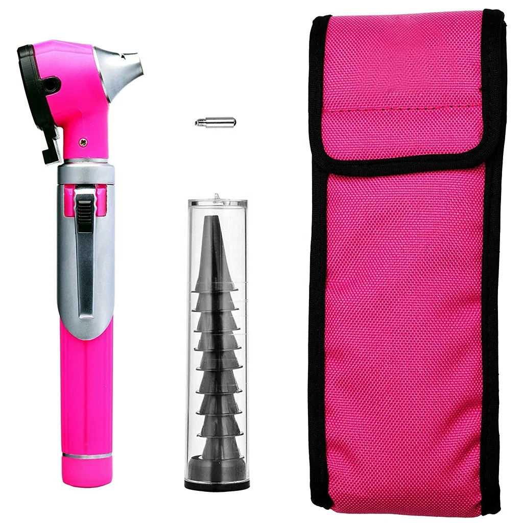 New Arrival Fiber Optic Otoscope Set High Quality Digital Ophthalmoscope Operating Mini Otoscope Diagnostic Ear Scope With Light