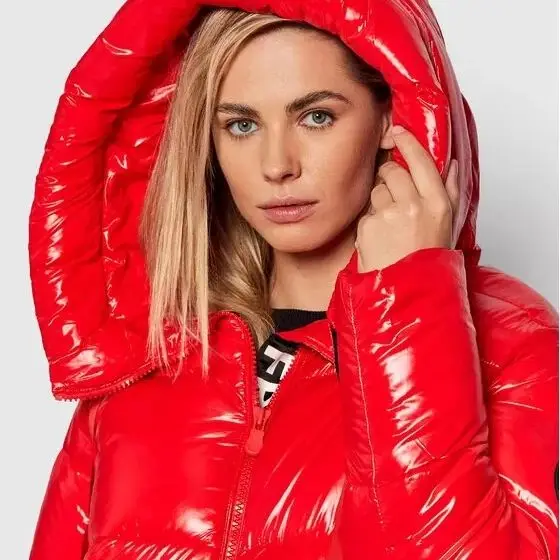 Winter Coats for Women Top Quality Women jackets custom Made Red Puffer jacket for women Quilted warm Long bubble Jackets 2022