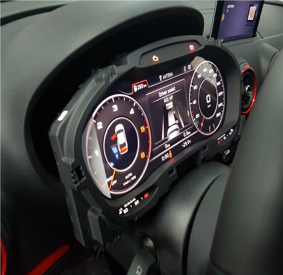 Виртуальная кабина для Audi A3 A4 A5 A6 A7 A8 S3 S4 S5 S6 S7 S8 Q3 Q5 Q7 Q8 SQ3 SQ5 SQ7 SQ8 RSQ5 RSQ7 RSQ8 RS3 RS4 RS5 RS6