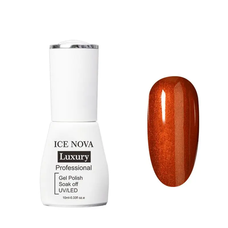 ICE NOVA Gold Silver Reflective Glitter Line Nail Gel 20 Color High-density Painting Gel Super-bright Metallic Gold Line Gel