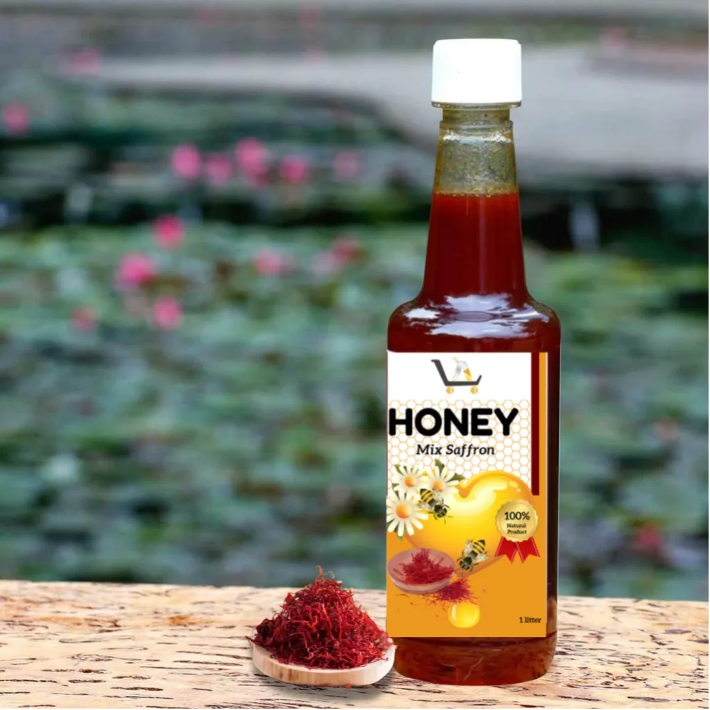 Best Quality Natural Honey Bee Mix Saffron For Healthy Lifestyle and Skincare Routine
