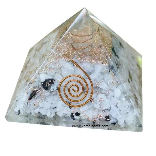 wholesale natural gemstone Lapiz Lazuli Crystal Chips Orgone Pyramid Reiki Charged Orgonite healing pyramid for sale