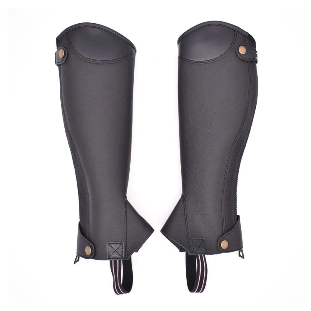 Top Quality Customized Horse Half Chaps For Foot Safety Wear / New Design Low Price Horse Half Chaps For Riding
