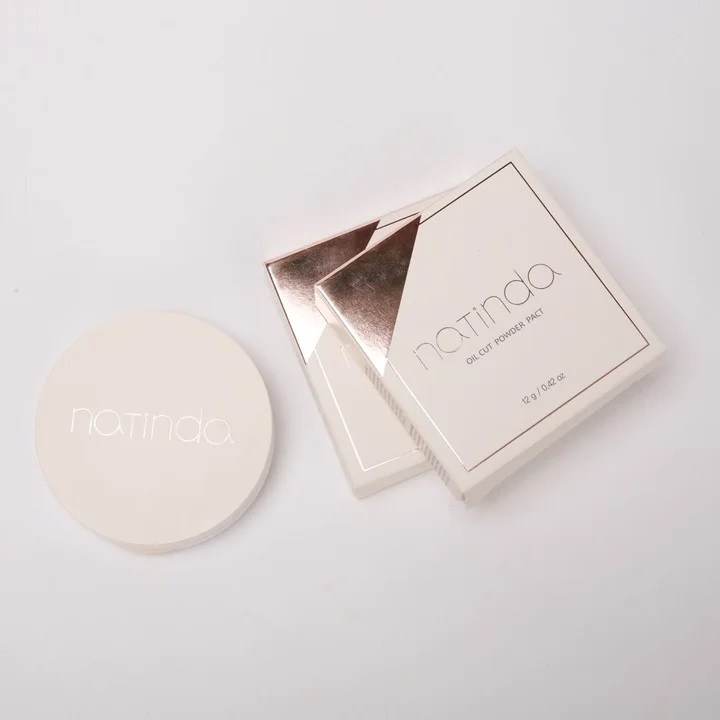 [Natinda] Oil Cut Powder Pact No.21 Vanila 12g K beauty Korean supplier private label face makeup