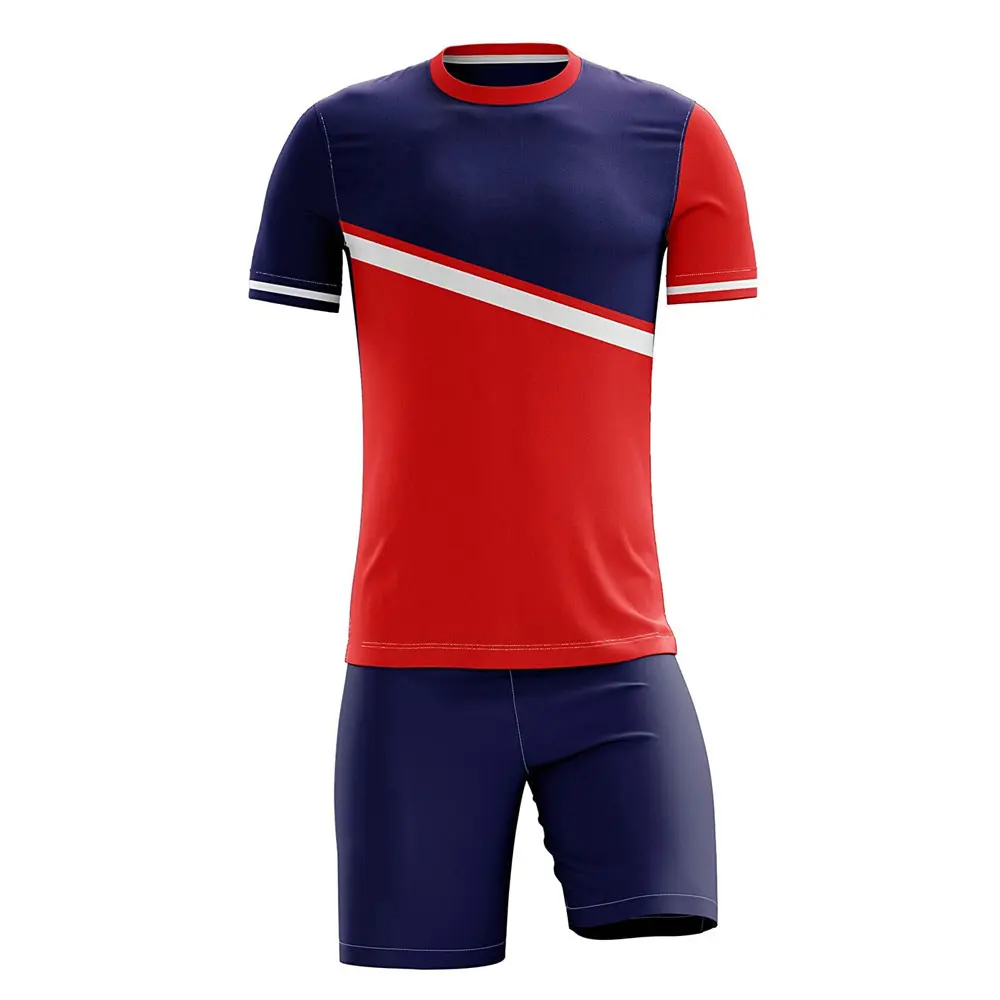 Top Product Sublimated Soccer Uniform Custom Made Soccer Uniforms with LOGO for Team Wear 100% Polyester Adults Print 100 Sets