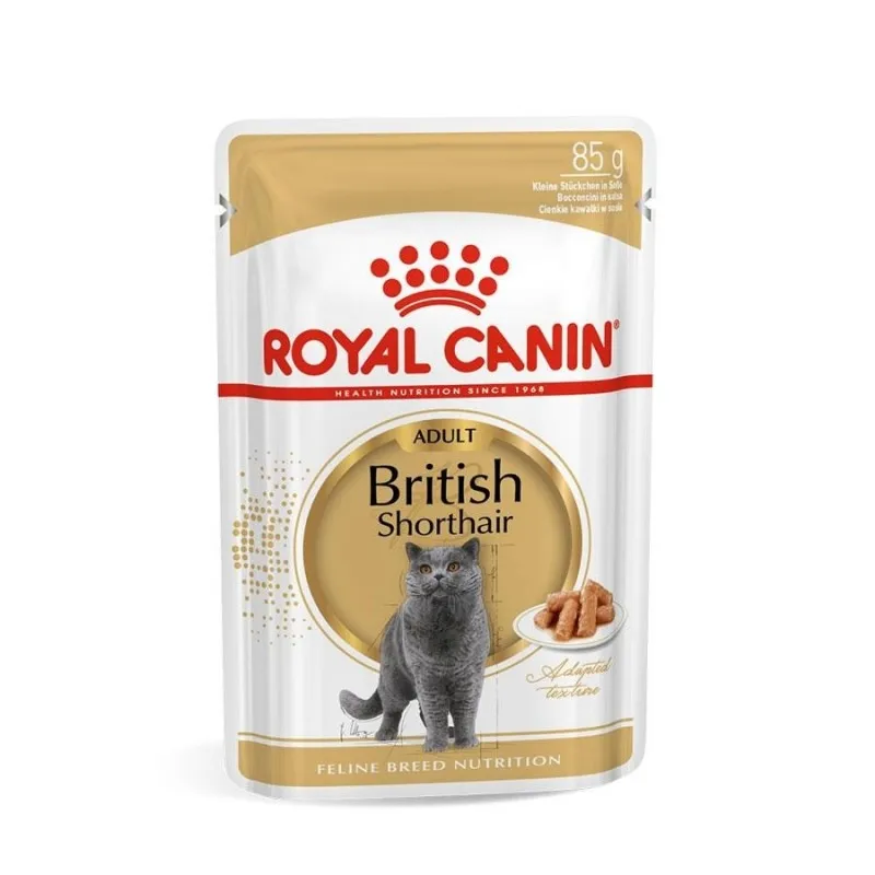 Royal Canin Wet Cat Pet Food British Shorthair 12x85g Pet Food
