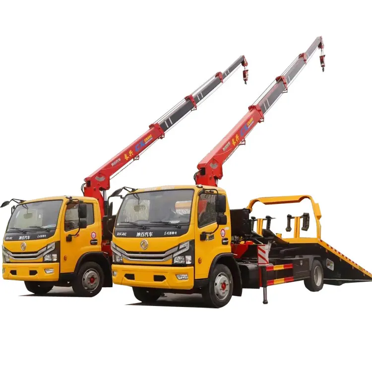 One tow two towing truck bed 5t 8t 10t tilt tray tow truck for road accident rescue