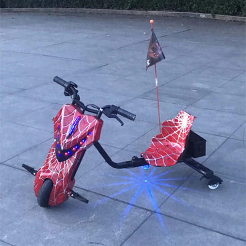 3 wheel electric 360 drifting scooter drift trike for kids