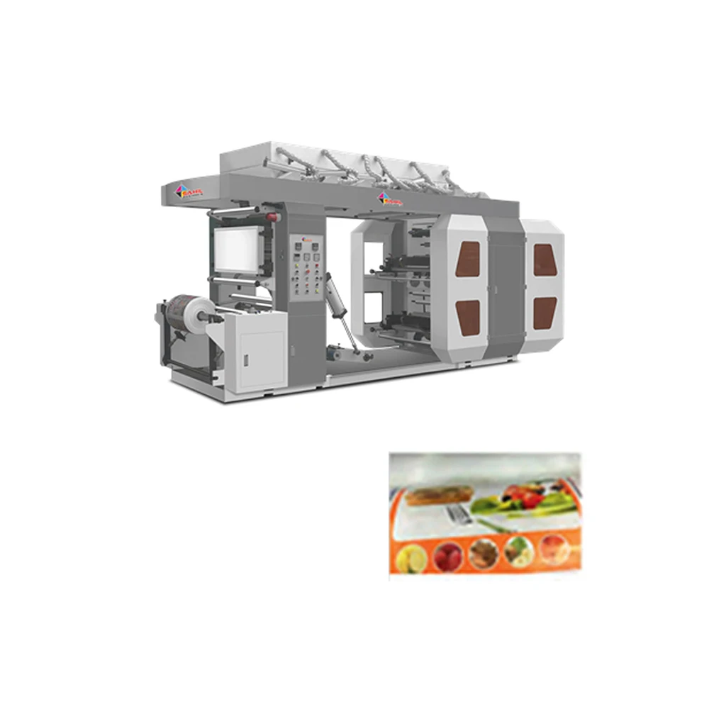 Премиум качество автоматическая 4-цветная флексографская печатная машина доступна по оптовой цене