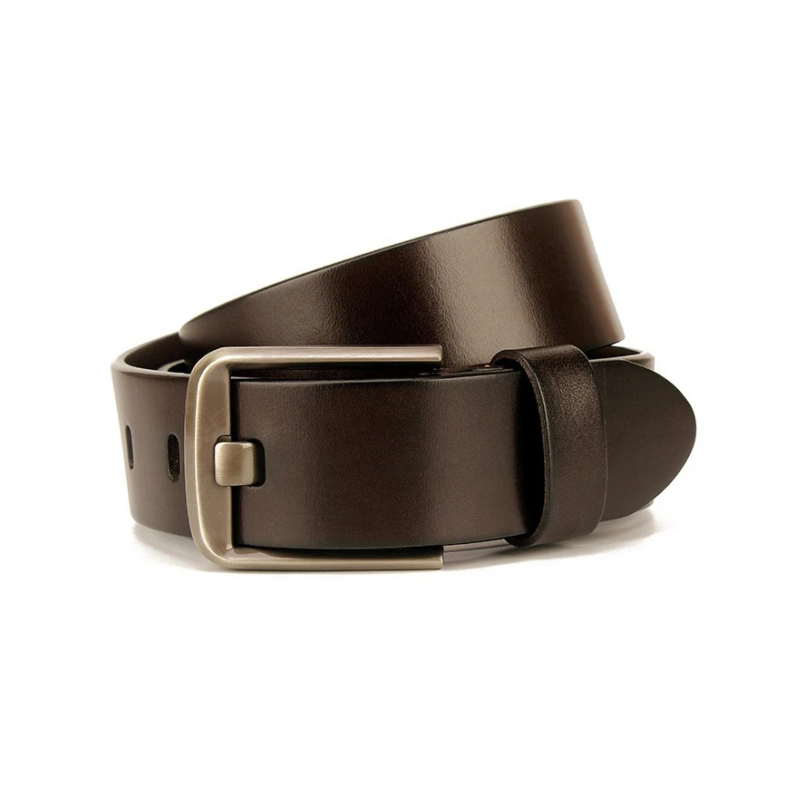 Hot Selling Men Accessories Real Cowhide Leather Belt for Formal & Informal 3.5cm Width, 120cm Length with 100% Customization