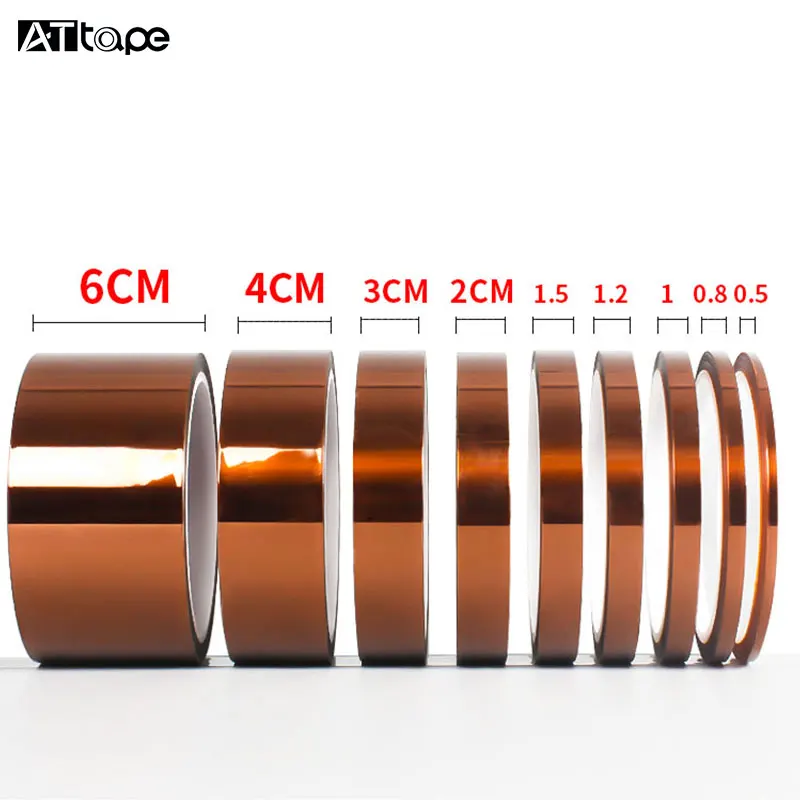 High Heat Masking Temperature Resistant 3d Print Polyimide Pi Tape for Electronics Motor Insulation