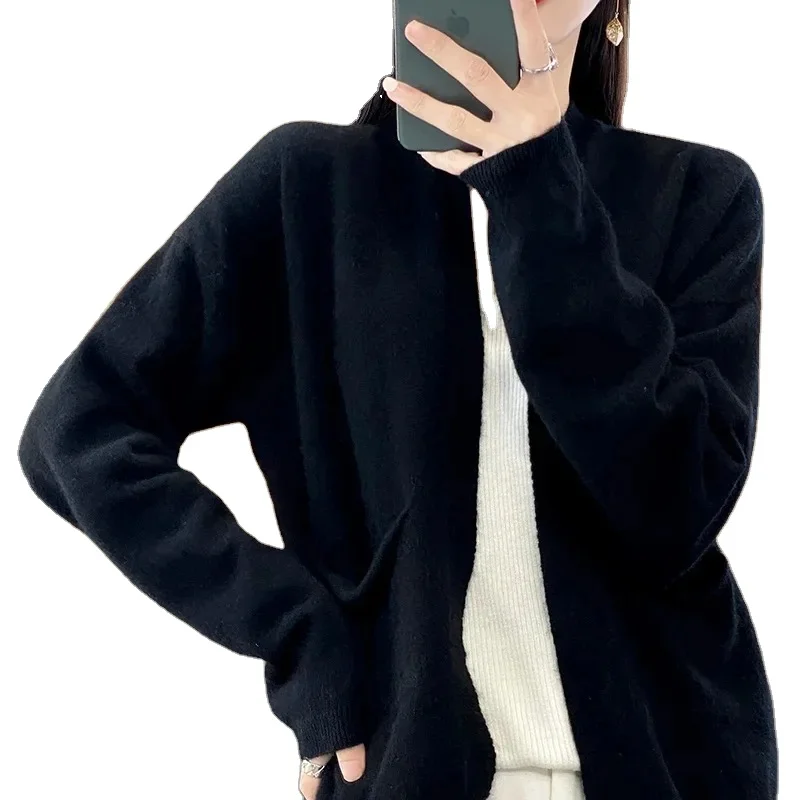 High quality material women Cashmere Knitted warm winter Sweater wear womens Sweater stylish customized colors size and logo