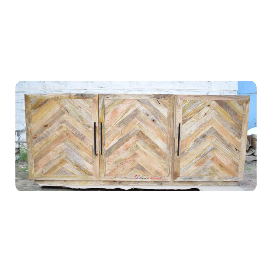 Premium Quality Customized Wooden 3 Door Cabinet Buy Mango Wood Furniture Indoor Modern Furniture Mango Wood Furniture