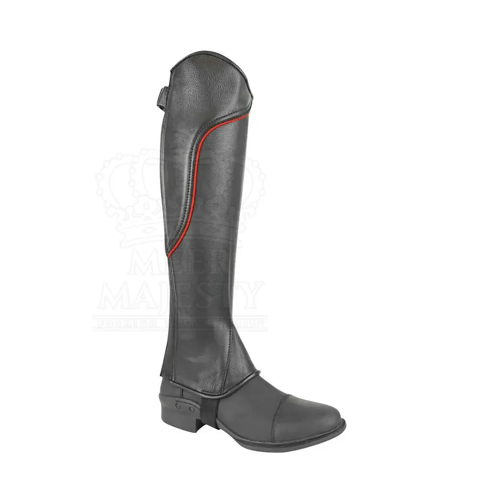 Horse Riding Chaps Genuine Leather Wholesale Equestrian Equipment High Quality Horse Riding Chaps