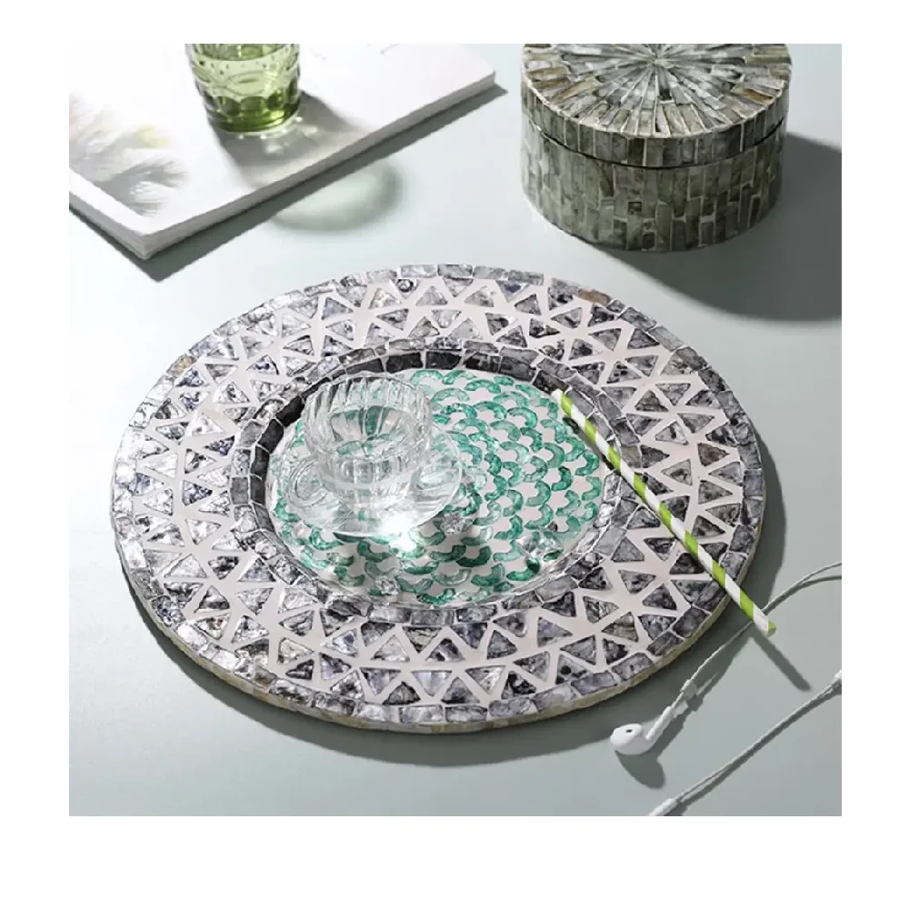 Sustainable Home Decoration Shaped Style American Material Bamboo dining table accessories Lacquer Liners Made In Vietnam