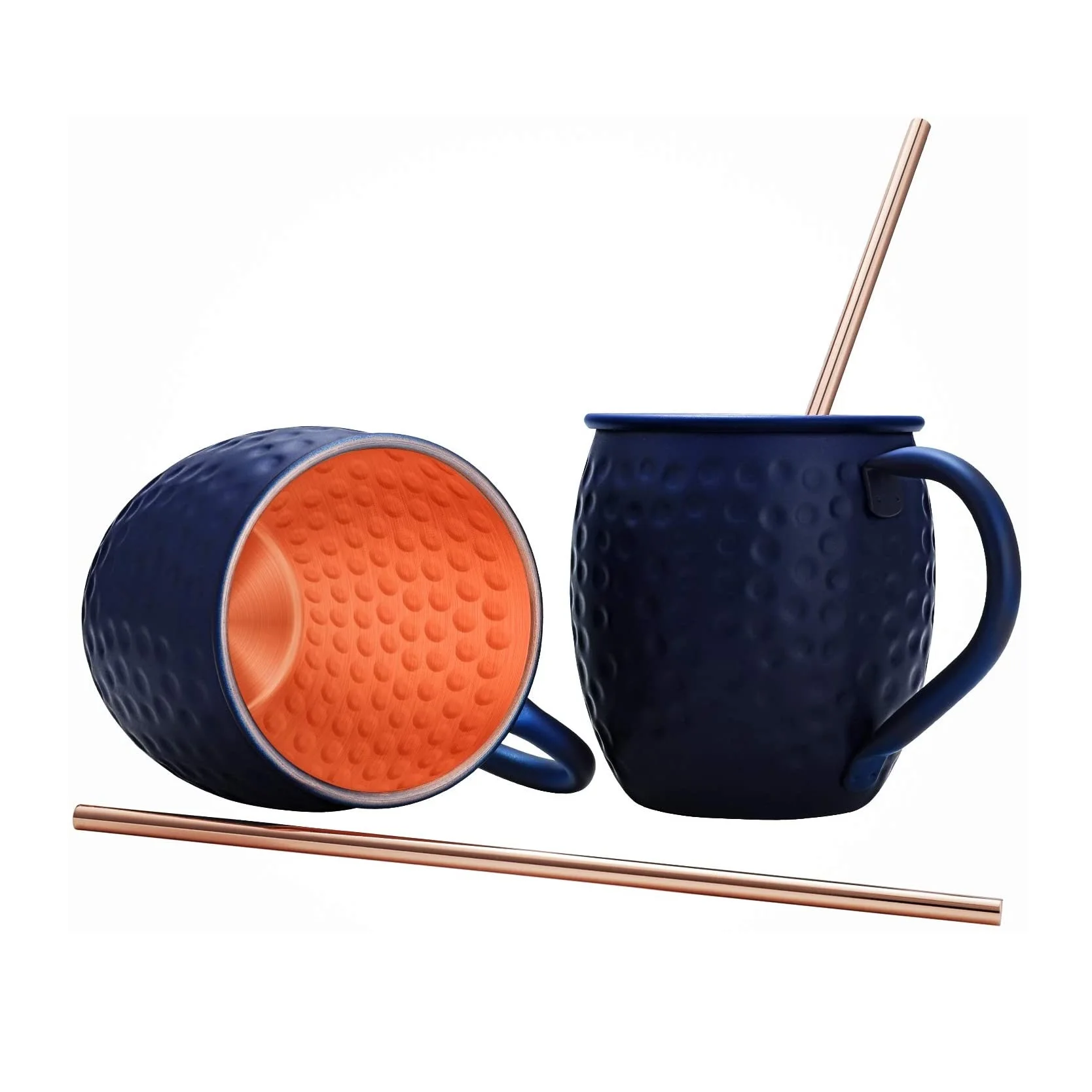 Pure Copper Latest Moscow Mule Mugs Hot Selling Enjoy  Beer  Party Copper Mugs Set Exclusive Embossed Handicraft Product