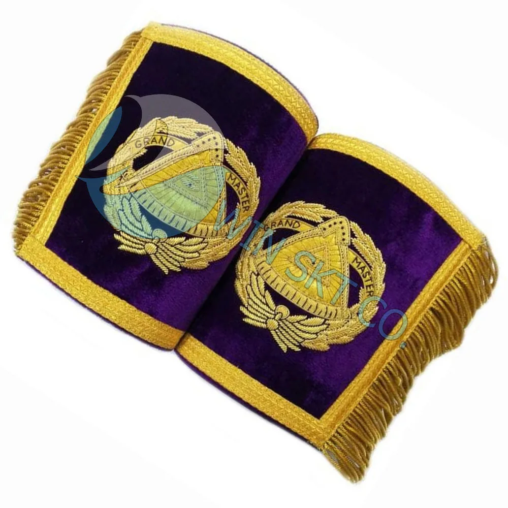 Wholesale Price Gauntlets Lodge Leona Masonic Regalia Scottish rite Past Master Cuff