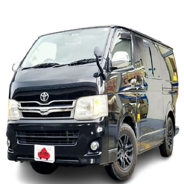 Neatly Used RHD Toyota Hiace High Roof 15 Seater Bus, Accident-Free & Warranty Assurance.