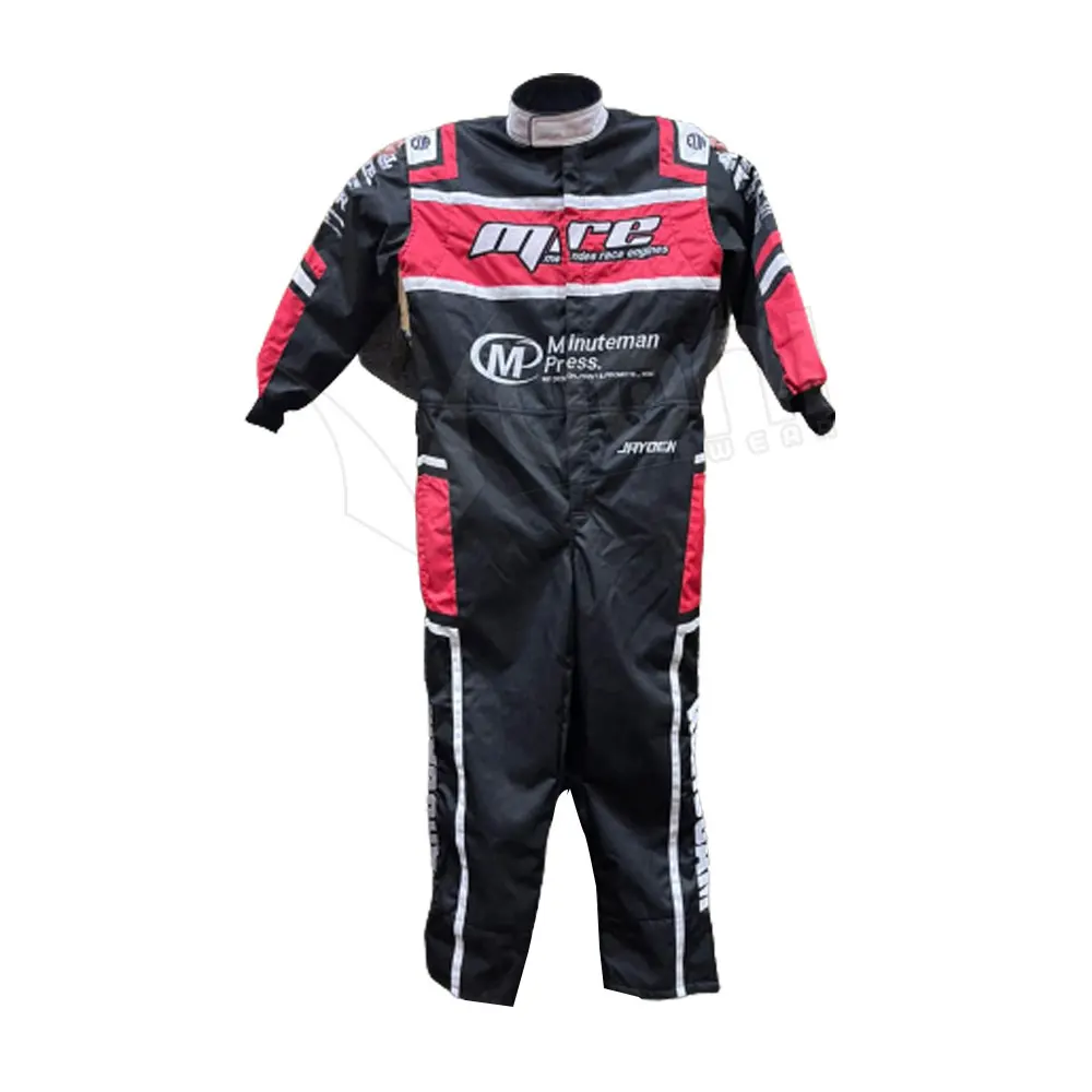 Low MOQ New Design karting Race Suit Two Layer Karting Suits Men GO Karting Racing Suit