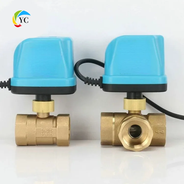 Высокий крутящий момент IP65 Электрический шаровой клапан FM резьба AC220V DC12V DC24V для центральной системы кондиционирования воздуха моторизованный регулирующий