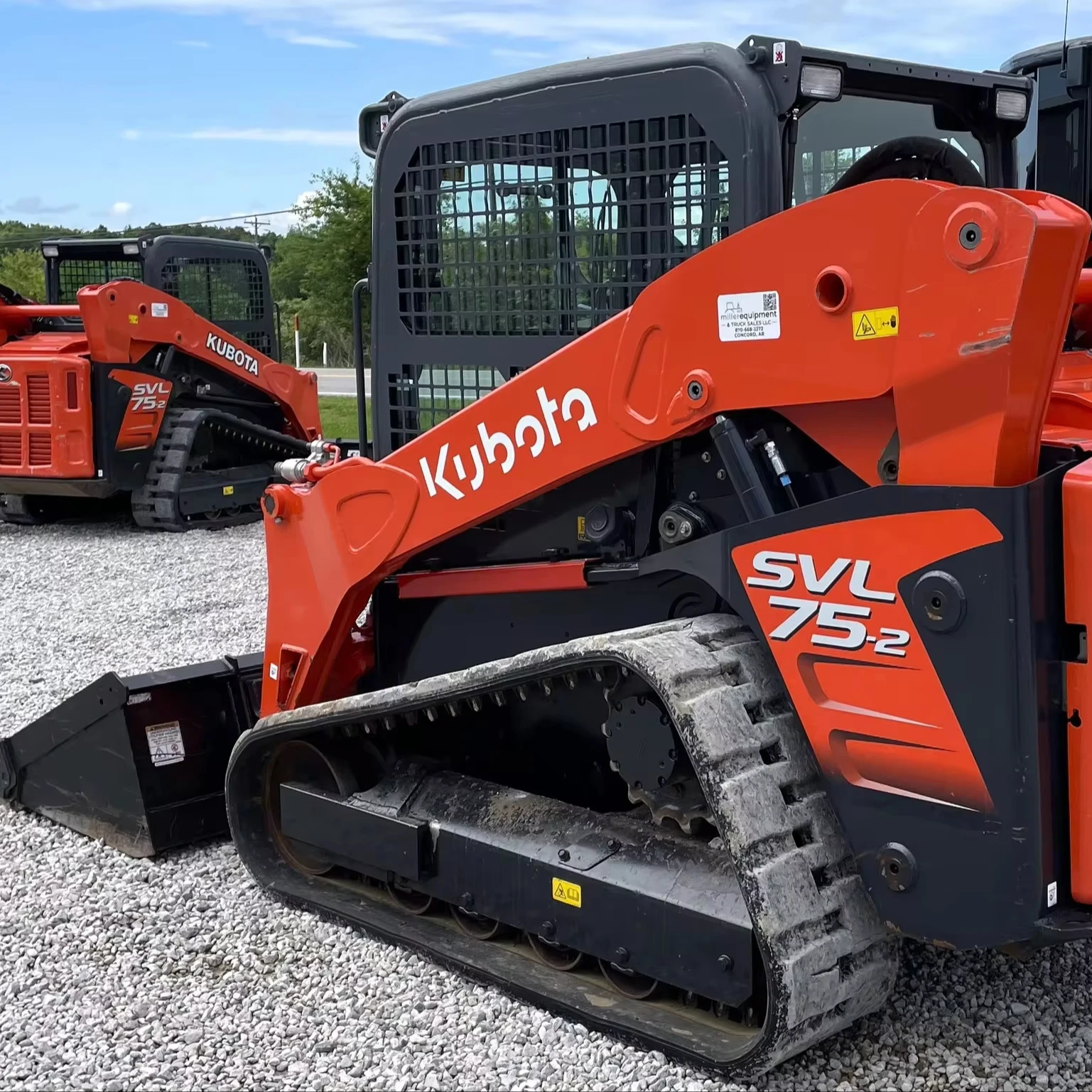 Compact Track Kubota SVL75-2 Loader 74 HP Skid Steer Loader with Bucket in Great Condition Ready to Ship