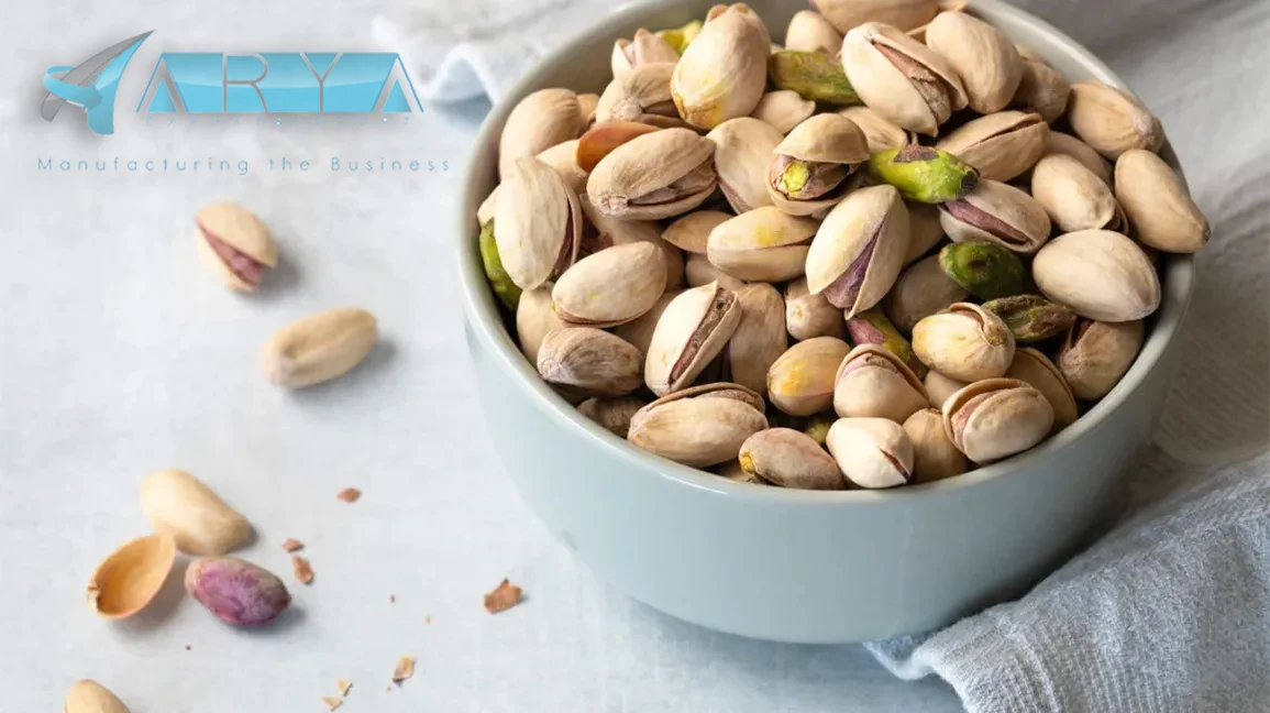 Свежие фисташевые орехи