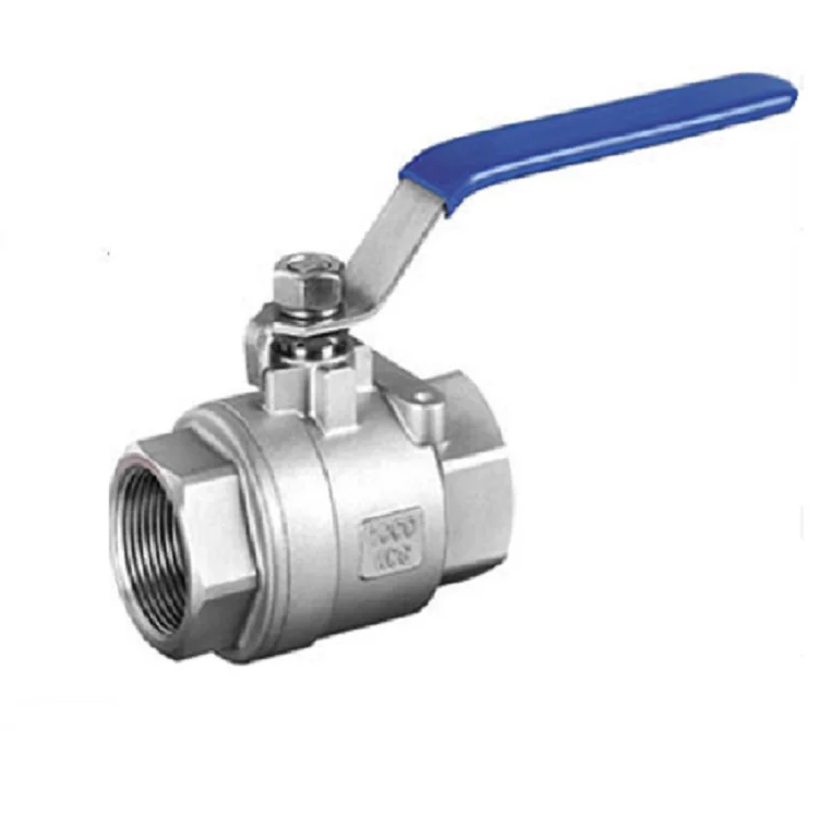 Top Quality Low Cost Cast Iron 1Piece Screwed Ends Manual Ball Valve For Water and Effluent Treatment Plants