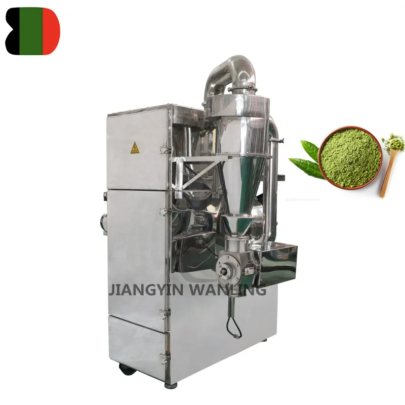 WLF automatic sea salt talc medicine chemical powder making grinding crushing grinder mill machine