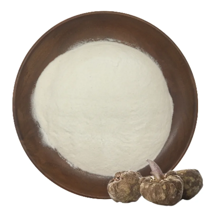 Chinese bulk Pice konjac extract root /konjac gum powder flour /konjac flour glucomannan 25000CPS