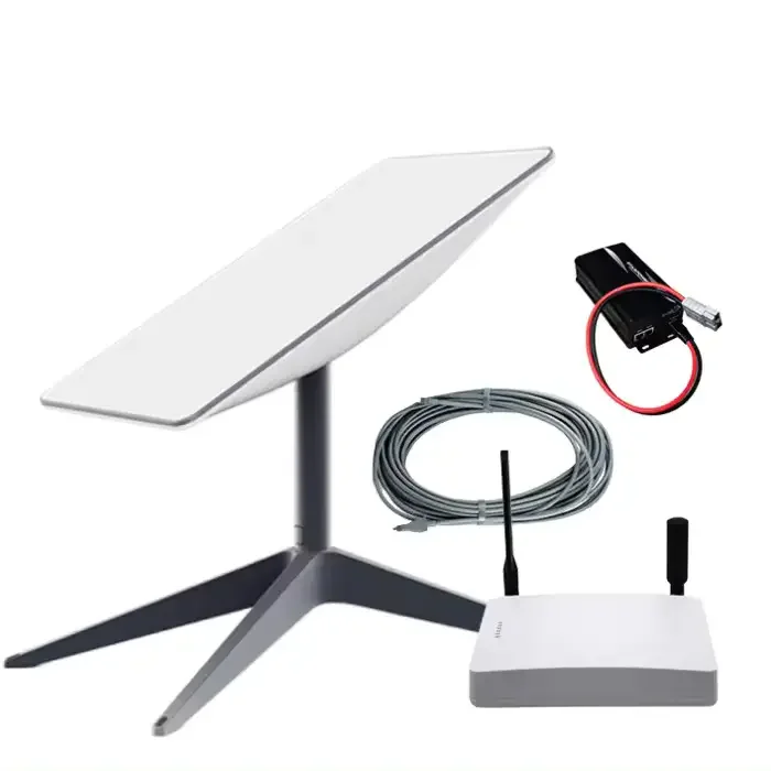 BEST DISCOUNT Starlink Satellite Internet Kit Gen 3 Rectangular Dish With Router & Adapter for Starlink V3 Ready to ship