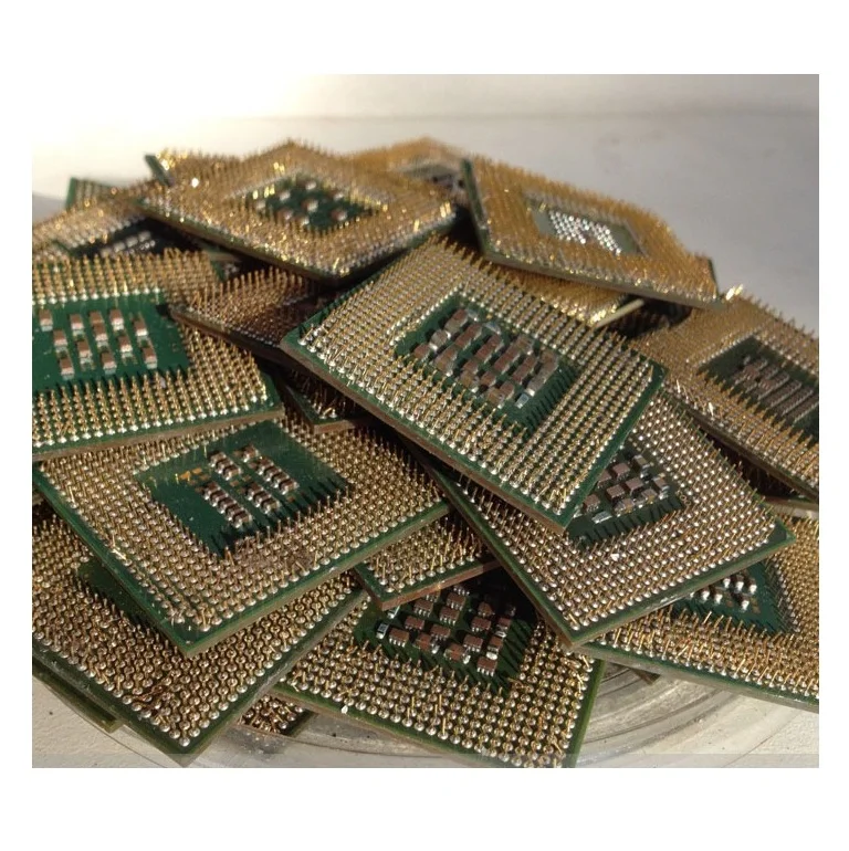High Quality Cheap Wholesale Price CPU Processor Scrap Gold Recovery Ceramic CPU Scrap For sale