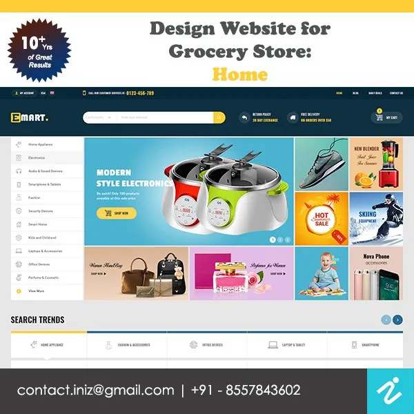Best Ecommerce Web Portal |  Customized e-commerce website with top ecommerce platform