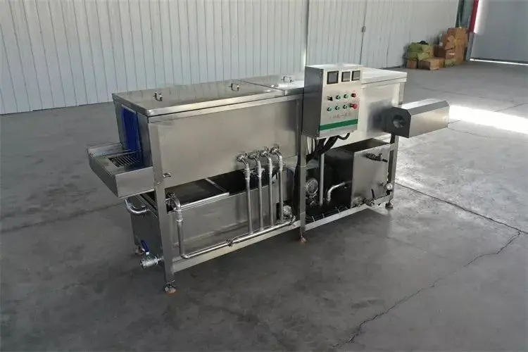 Automatic Tunnel Type Small Bottle Jar Sterilization Recycle Glass Bottle Washing Cleaning Drying Machine