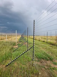 High Voltage Electric Fence Energizer Pulse Electric Fence Intrusion Alarm System High Security Wire Fence