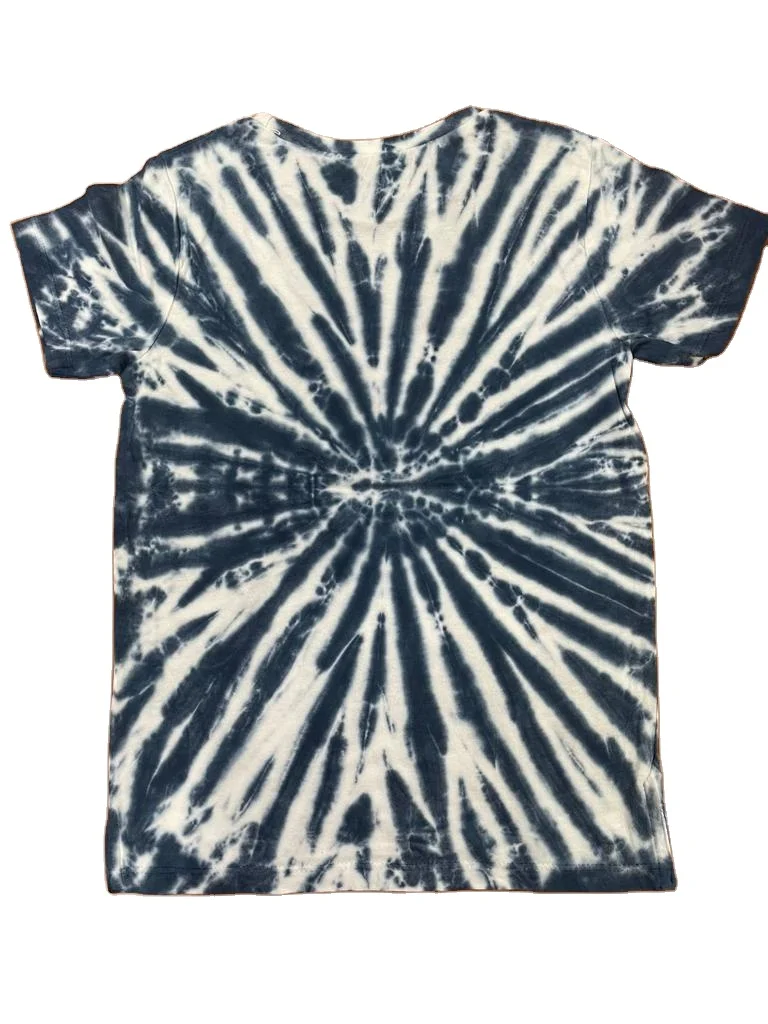 100% Ring spun combed cotton fabric wholesale custom t shirt printing machine dip tie dyed plain blank custom logo men t-shirts