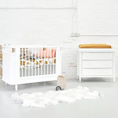 LUXURY BED USA AND CANADA BABY FURNITURE BABY CRIB DRESSER NIGHT TABLE TODDLE RAIL EXTENSION KID MORDEN & SUITABLE PRICE