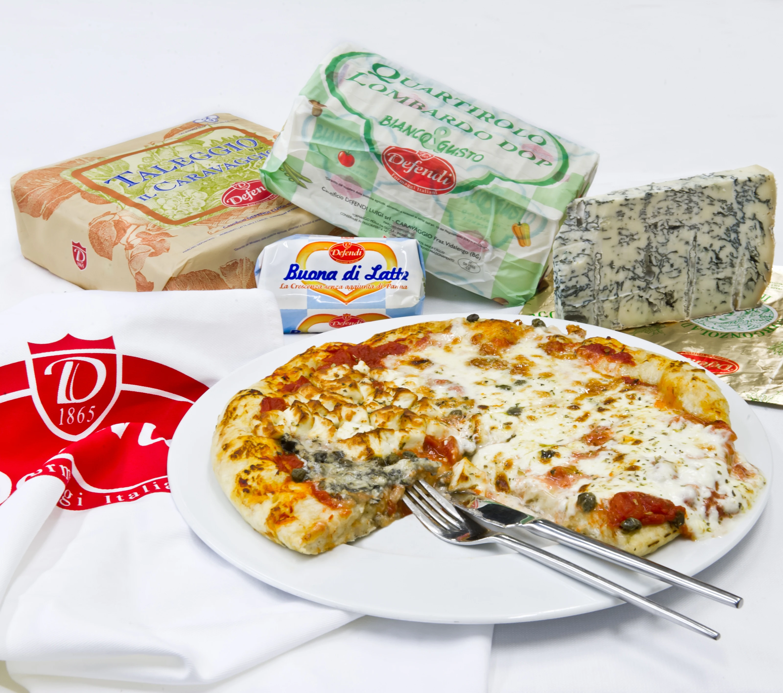 Italian high quality CREAM OF TALEGGIO cheese SPREADABLE 125 g for retail industry pasta and pizza meal