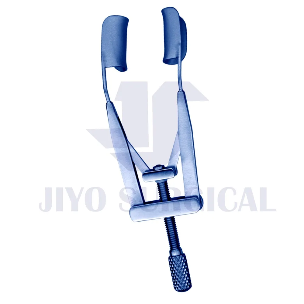 Lieberman Eye Speculum 15mm Length Solid Blade 78mm Temporal Blade Stainless Steel and Plastic Ophthalmology Instrument