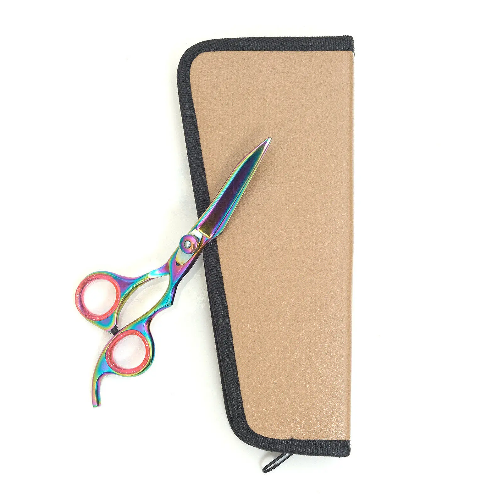 Dexam Hairdressing Scissors with micro serration  Extra Sharp  Fine Adjustment Tension Screw 100% Stainless Steel (Silver)