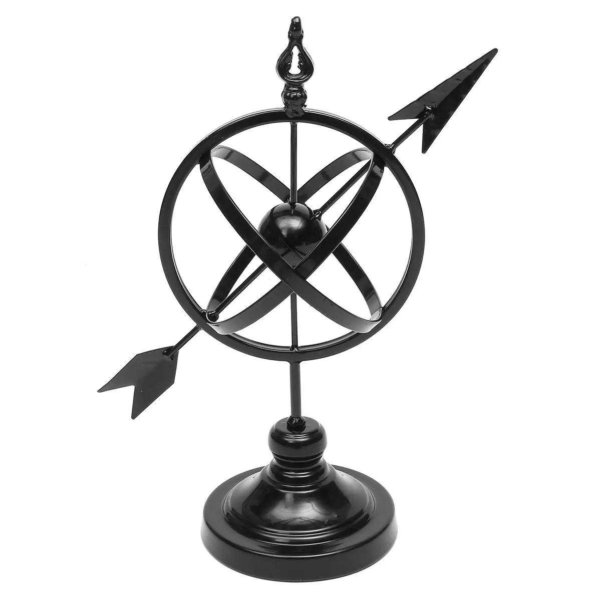 New arrival nautical armillary brass art ware globes with wooden base antique look nautical armillary sphere