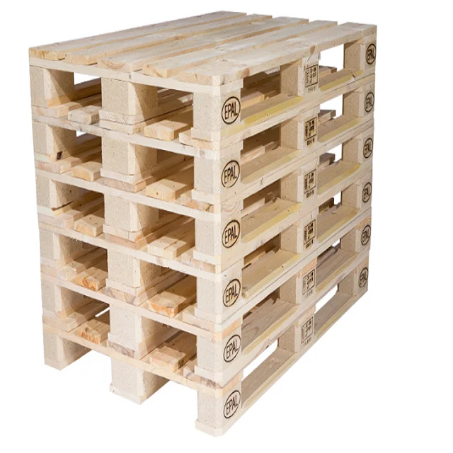 Wholesale Price Euro Wooden Pallet 1200x 1200 48x40 Heavy Duty Large Stackable Epal Pallet