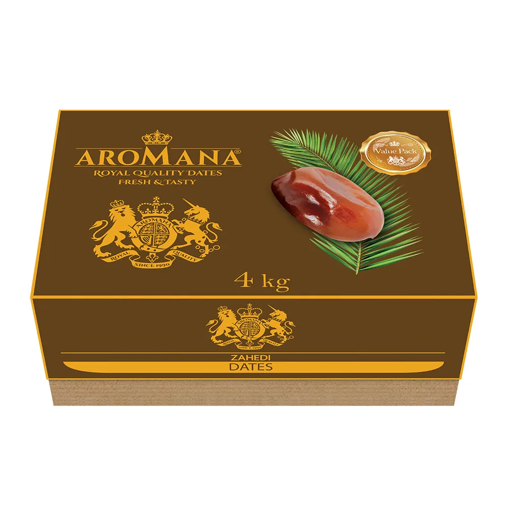 Premium Dates Fruit 4kg Aromana Dried Healthy Natural Organic Delicious Taste Healthy Snacks Export Grade