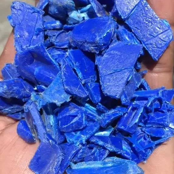 Cheap Price Regrind In stock clean Recycled HDPE blue drum plastic scraps/hdpe milk bottle scrap